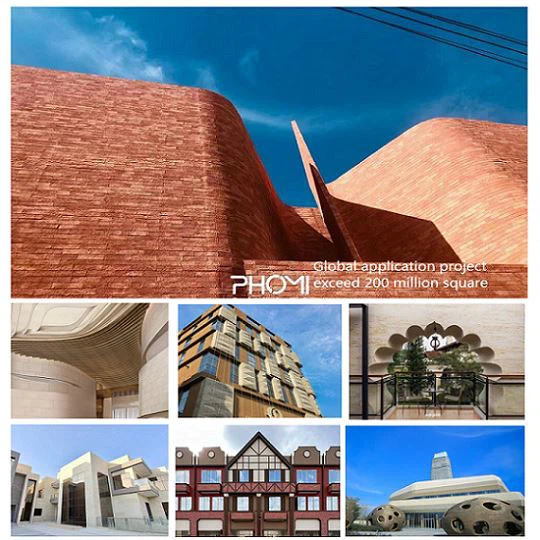 Old City Renovation Tiles House Exterior Wall Tiles G Facing Brick Natural Clay Wall Cladding Tile Soft Clay Facing Brick Tile